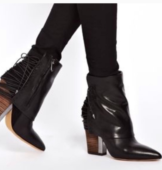 Sam Edelman Shoes - Sam Edelman Martina Leather Booties Sz 8.5